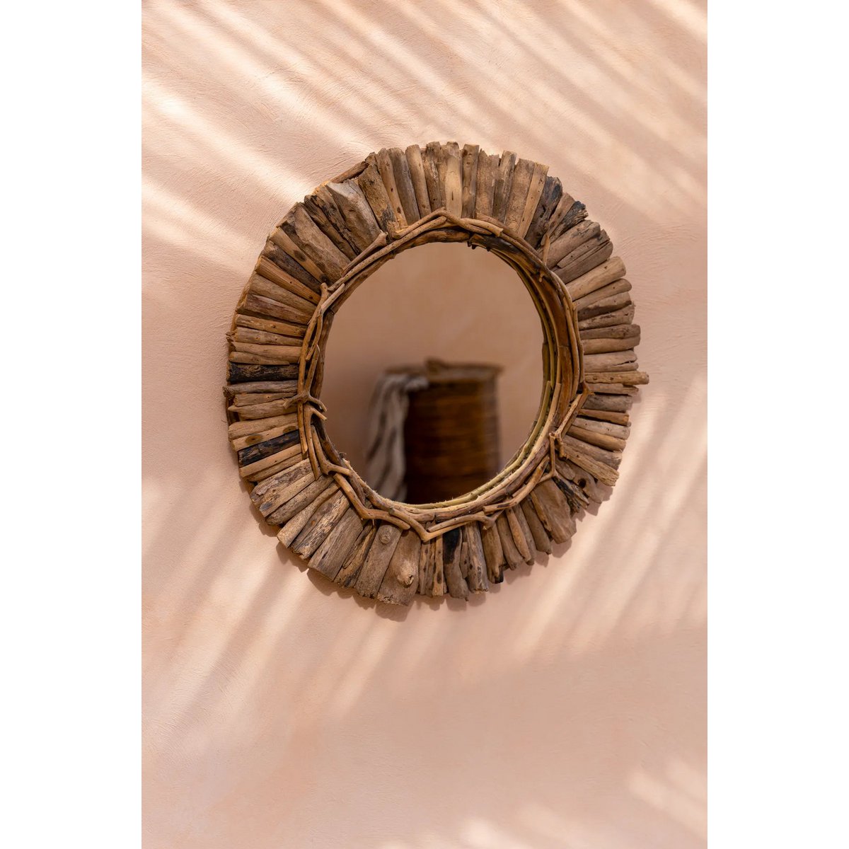 De Drijfhouten Kroonspiegel - Naturel - M