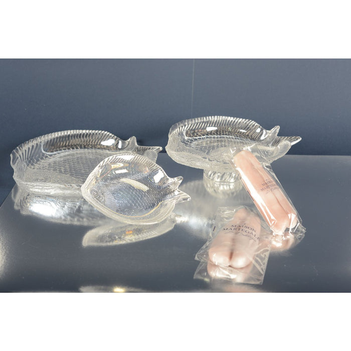 GLOSS GLASS FISH CUP 26X22.5CM