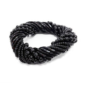 The Beaded Napkin Ring - Black