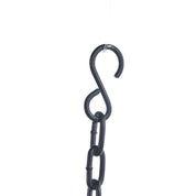 The Wooden Bead Dome Pendant - Black