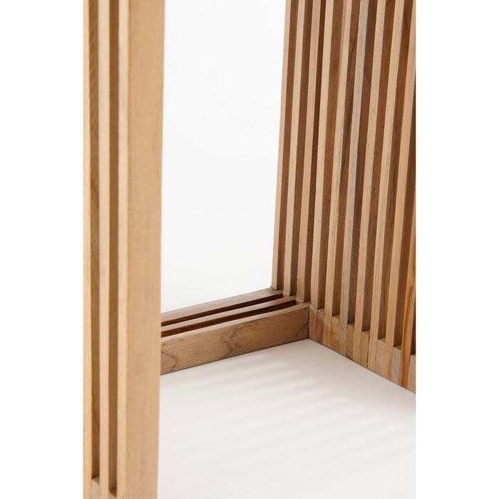 Yonker Plantentafel - Set van 2 - L35 x B25 x H80 cm - Gerecycled hout - Bruin