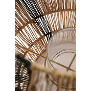Liliano Lantern - H36 x Ø30 cm - Jute - Black