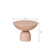 Celise Rose Side Table