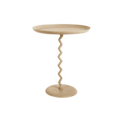 Cream Zig Zag Side Table - Large