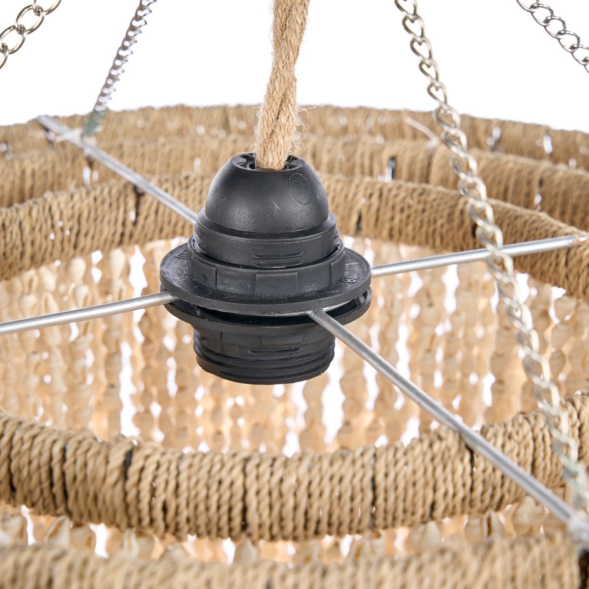 The Lagoon Shell Chandelier - Natural - M