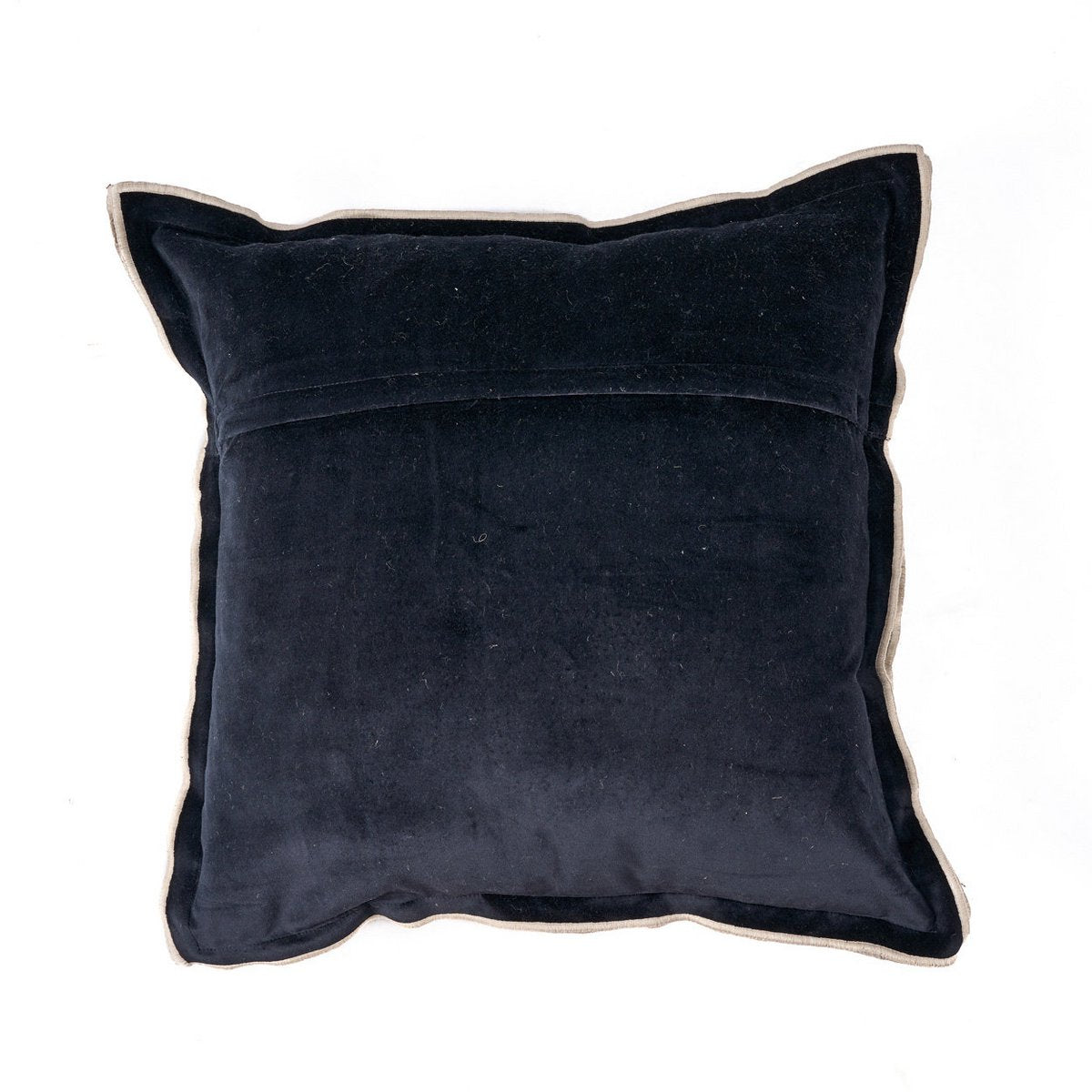 The Nordic Stripe Cushion Cover - Natural Black - 50x50
