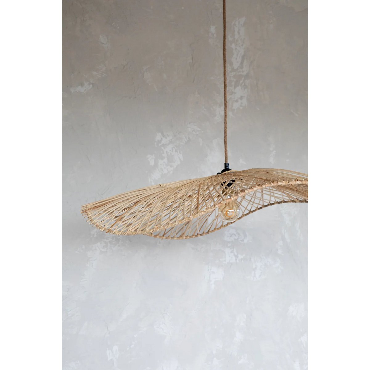 The Chapeau Pendant - Natural - L