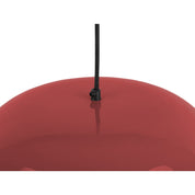 Red Pendant Lamp Dome