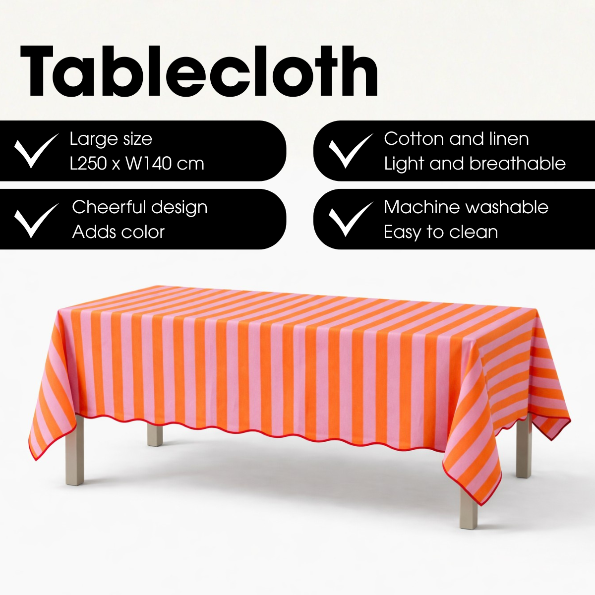 Tablecloth Orange