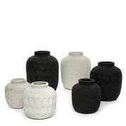 Karbon Black Vase – Medium