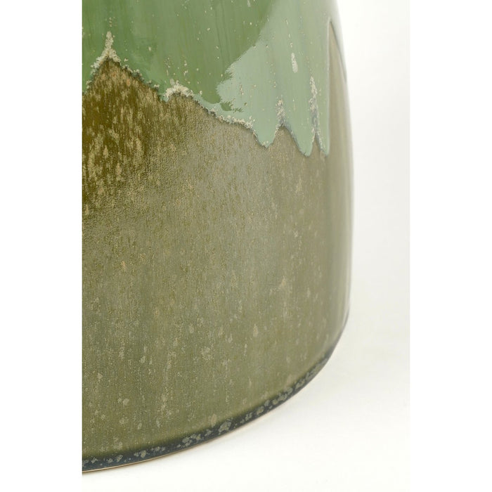 Lucien Bijzettafel - H37 x Ø26 cm - Keramiek - Groen