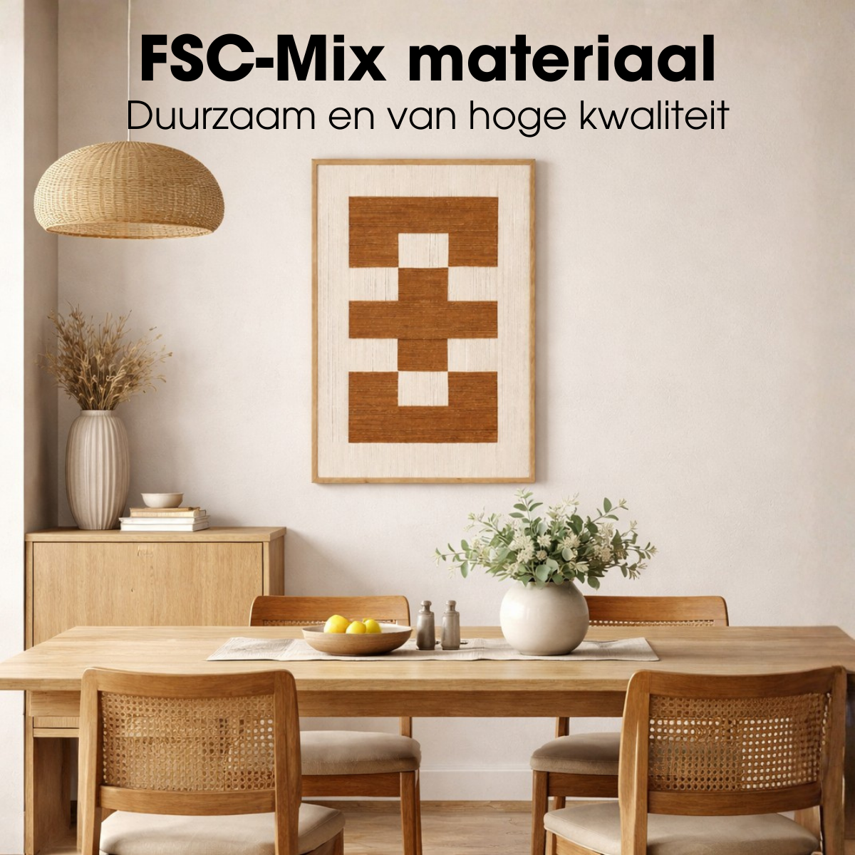 Wall decoration Brown