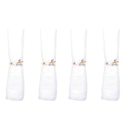 Blossom Gems Napkin Ring - Set of 4