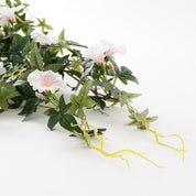 Artificial Petunia Hanging Plant - H80 x Ø20 cm - Cream