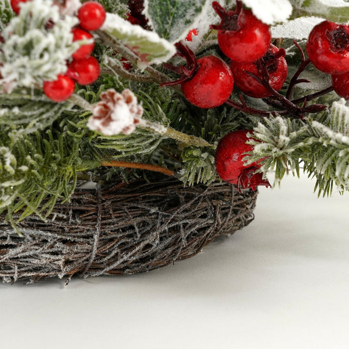 Belfry Christmas Wreath - Ø40 cm - Green