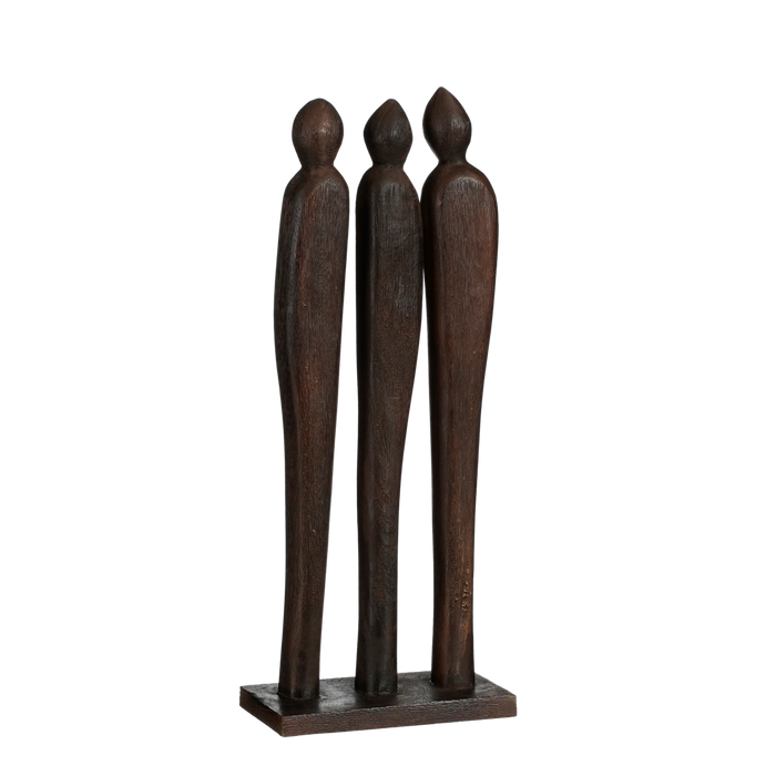 Pegara Home Decoration - L7 x B18 x 46 cm - FSC 100% Mangohout - Bruin