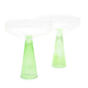 Jade Green Colorpop Coupes - Set of 2