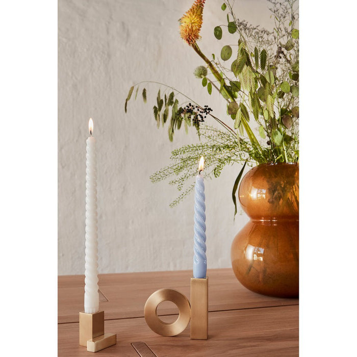 Baari Solid Brass Candleholder