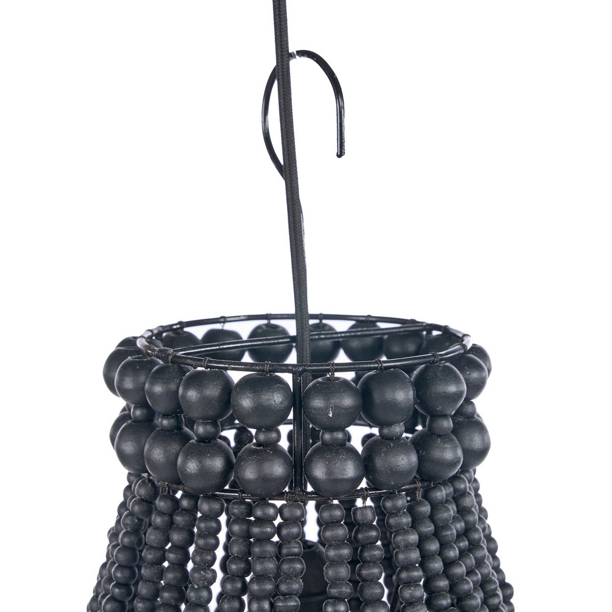 The Teardrop Chandelier - Black - M