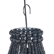 The Teardrop Chandelier - Black - M