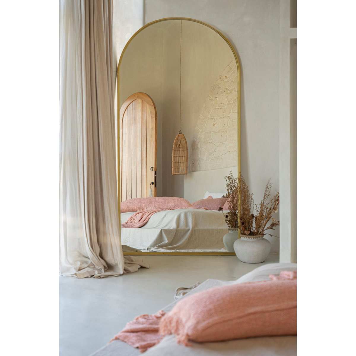 The Oh My Gee Cushion Cover - Salmon Pink - 35x100