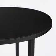 Quinty Side table - Set of 3 - H50 x Ø32 cm - Metal - Black