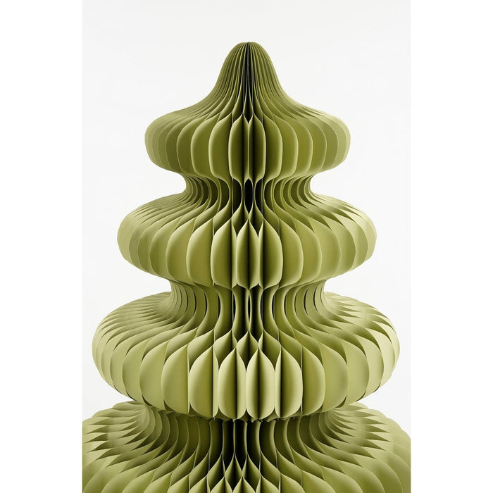 Decoration Christmas tree - H212 x Ø148 cm - Paper - FSC 100% - Green
