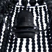 The Teardrop Chandelier - Black - M