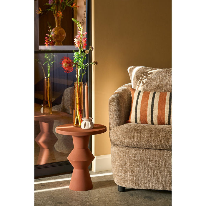 Geometric Terra Side Table