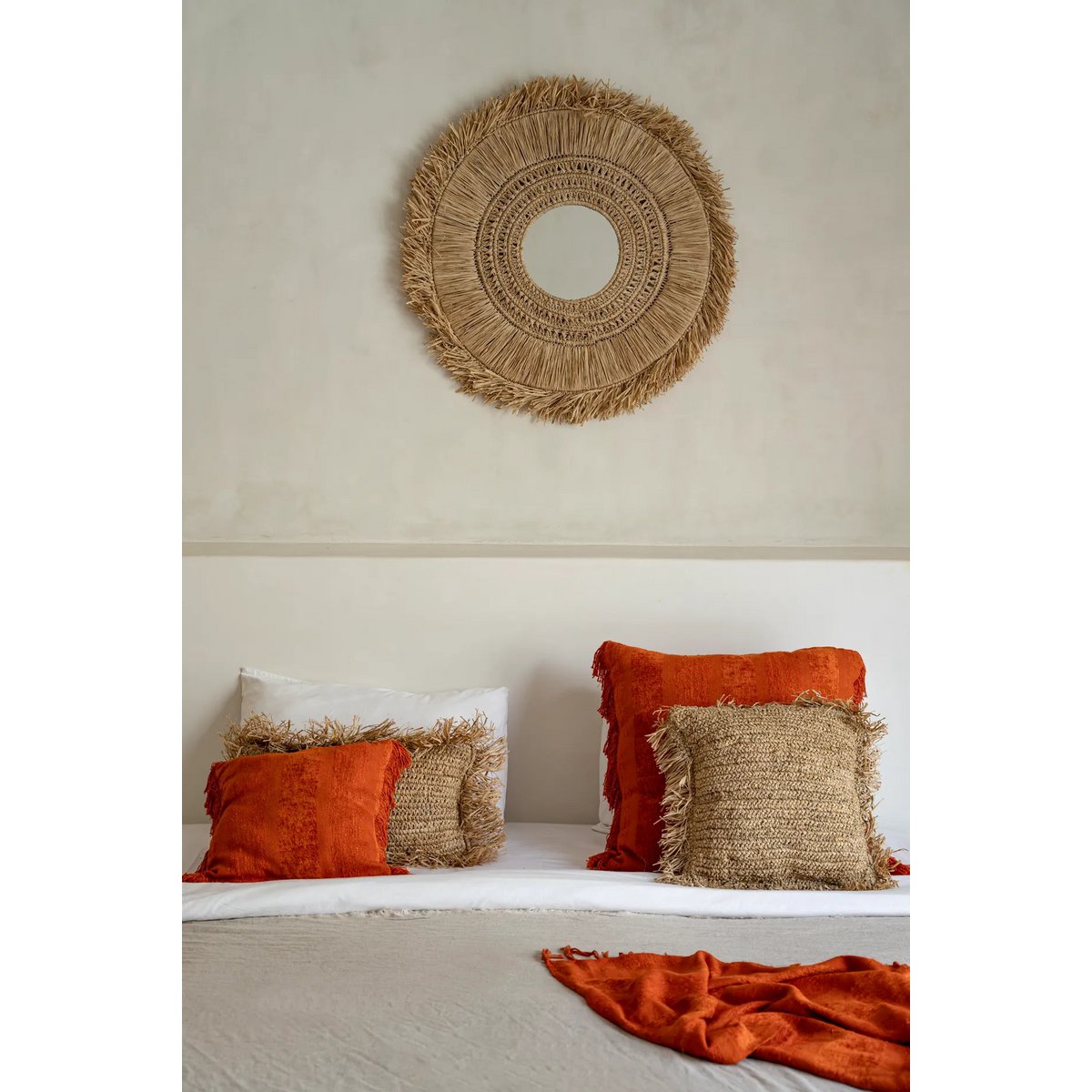 The Oh My Gee Cushion Cover - Rust Velvet - 40x40