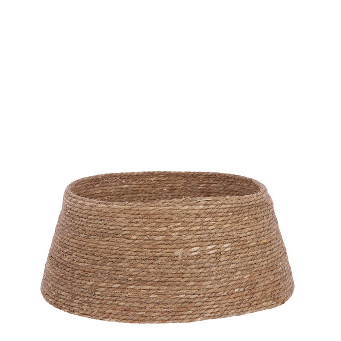 Christmas tree skirt - H26 x Ø58 cm - Seagrass - Natural Brown
