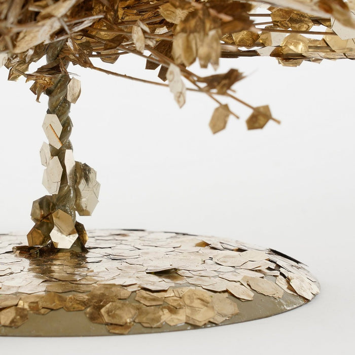 Decoration Christmas tree - H60 x Ø19 cm - Champagne