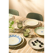 Clayton Colorful Breakfast Plates - Set of 4