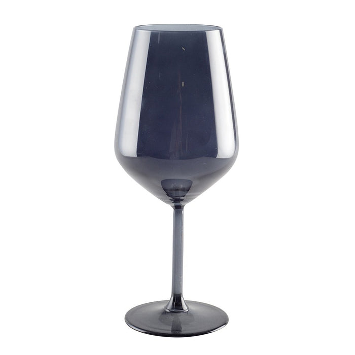 ZWARTE WIJNGLAZEN - SET VAN 6