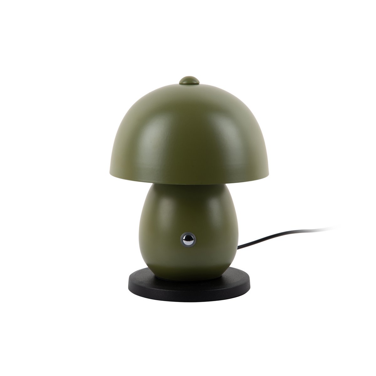 Mushroom LED Table Lamp – Olive Green