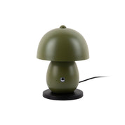 Mushroom LED Table Lamp – Olive Green