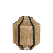 Liliano Lantern - H36 x Ø30 cm - Jute - Black