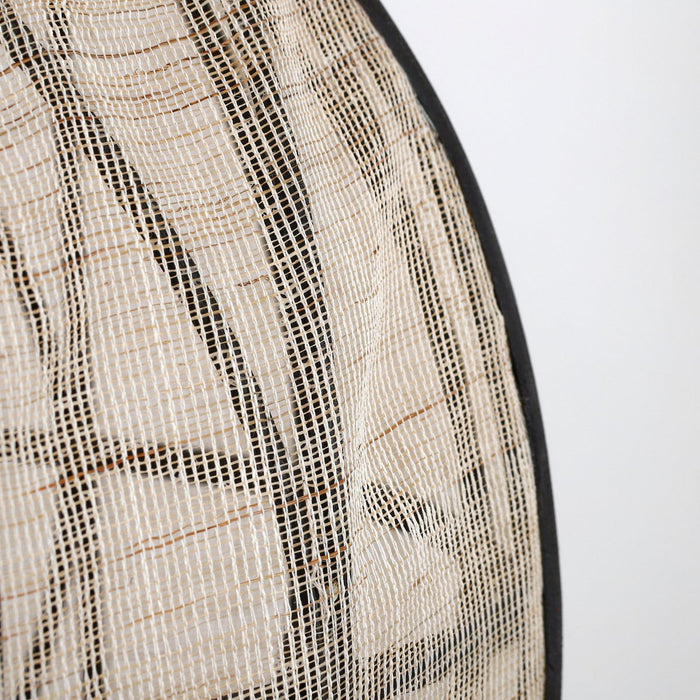 Pella Hanglamp - H50 x Ø51 cm - Linnen - Off-white