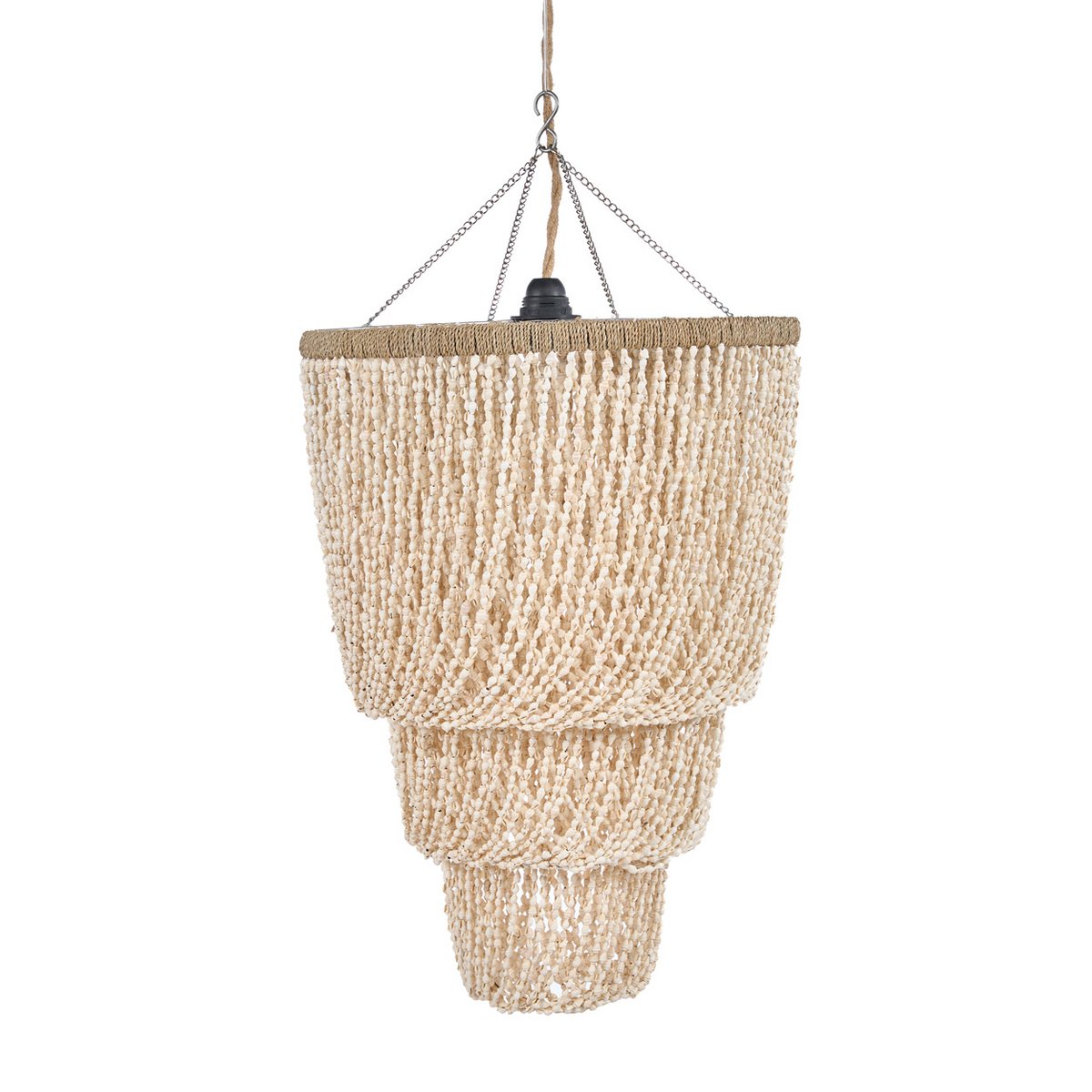 The Lagoon Shell Chandelier - Natural - M