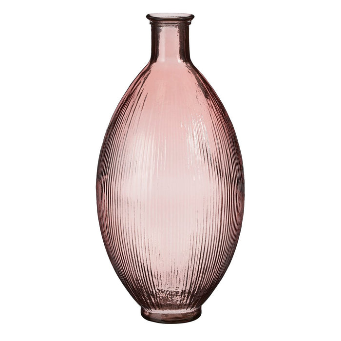 Decorative bottle Light Pink 1Glass
