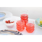 BUBBLE WATER GLASSES 400ML - SET OF 2