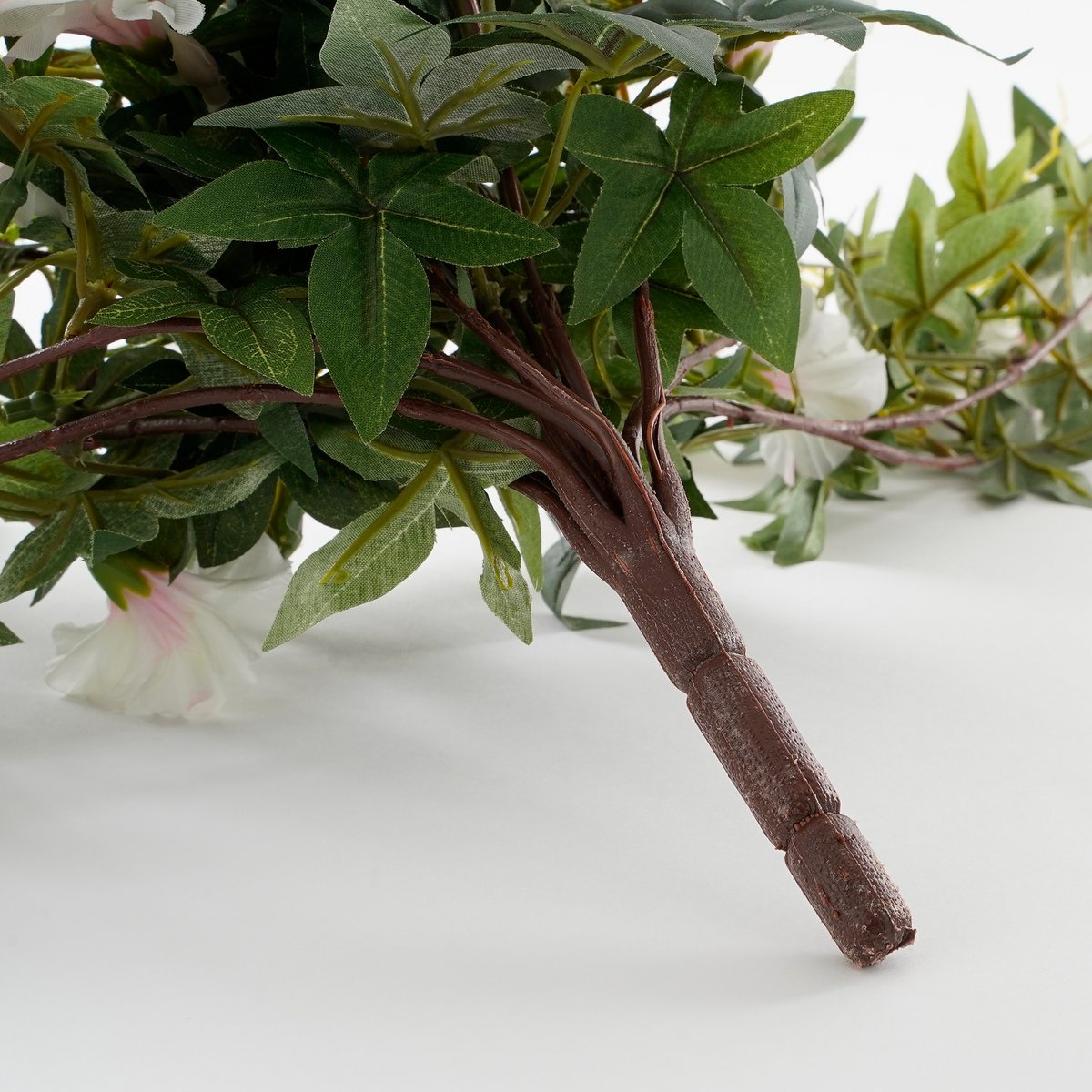 Artificial Petunia Hanging Plant - H80 x Ø20 cm - Cream