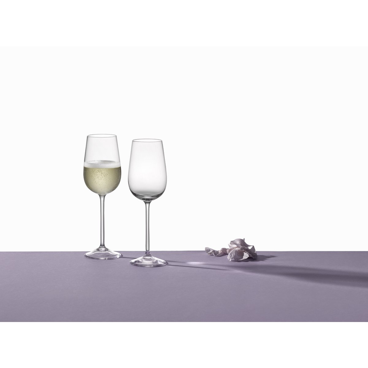 Peony Blossom Flutes - Set of 6