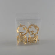 LEAF NAPKIN RING - SET OF 4