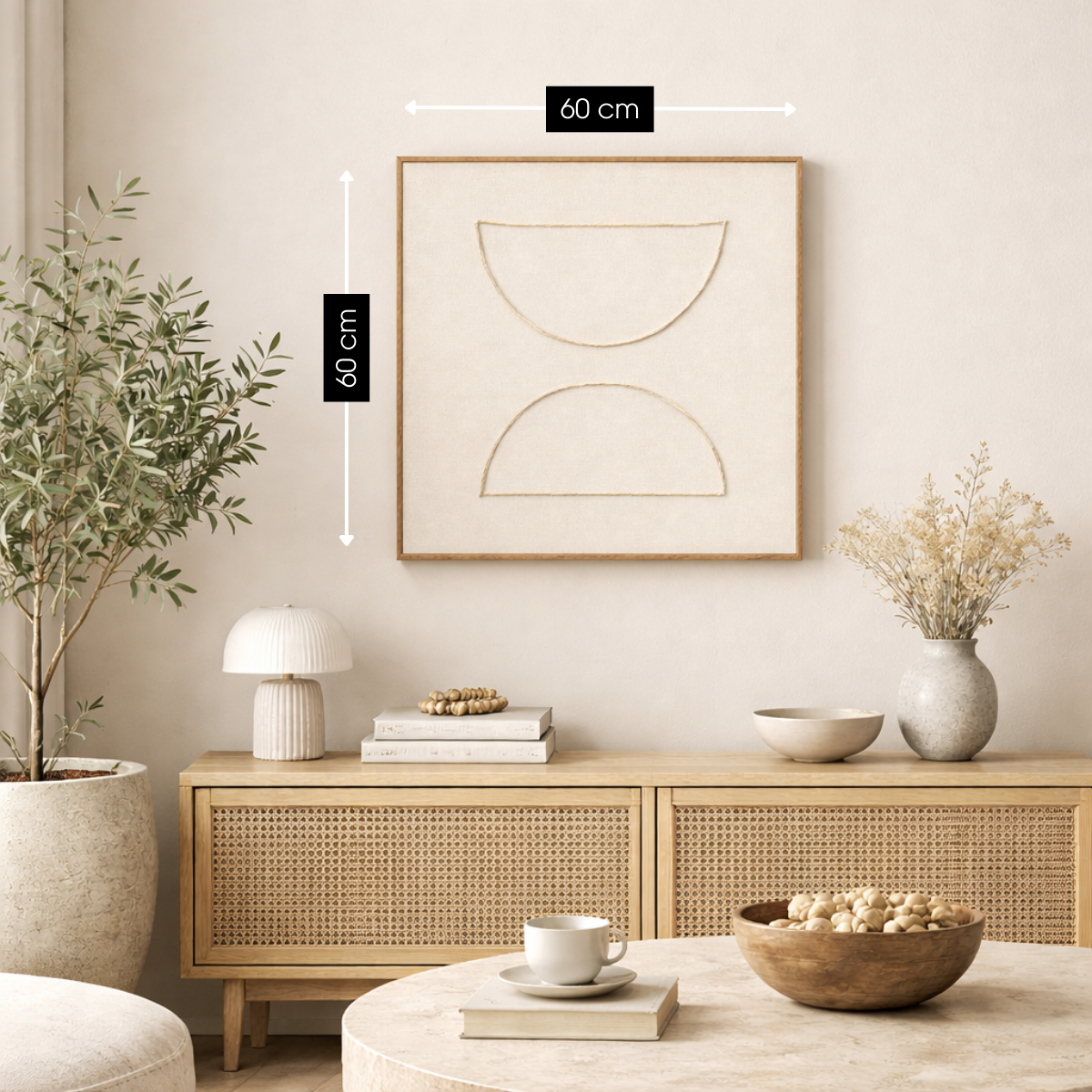 Wall decoration Beige