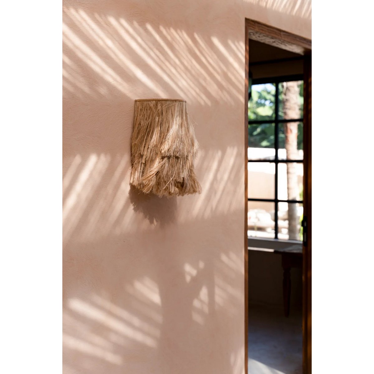 The Abaca Wall Applique - Natural S